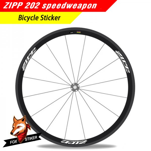 Bicycle Wheels Rim Decal Stickers for ZIPP Speed Weaponpy 202 303 404 454 808
